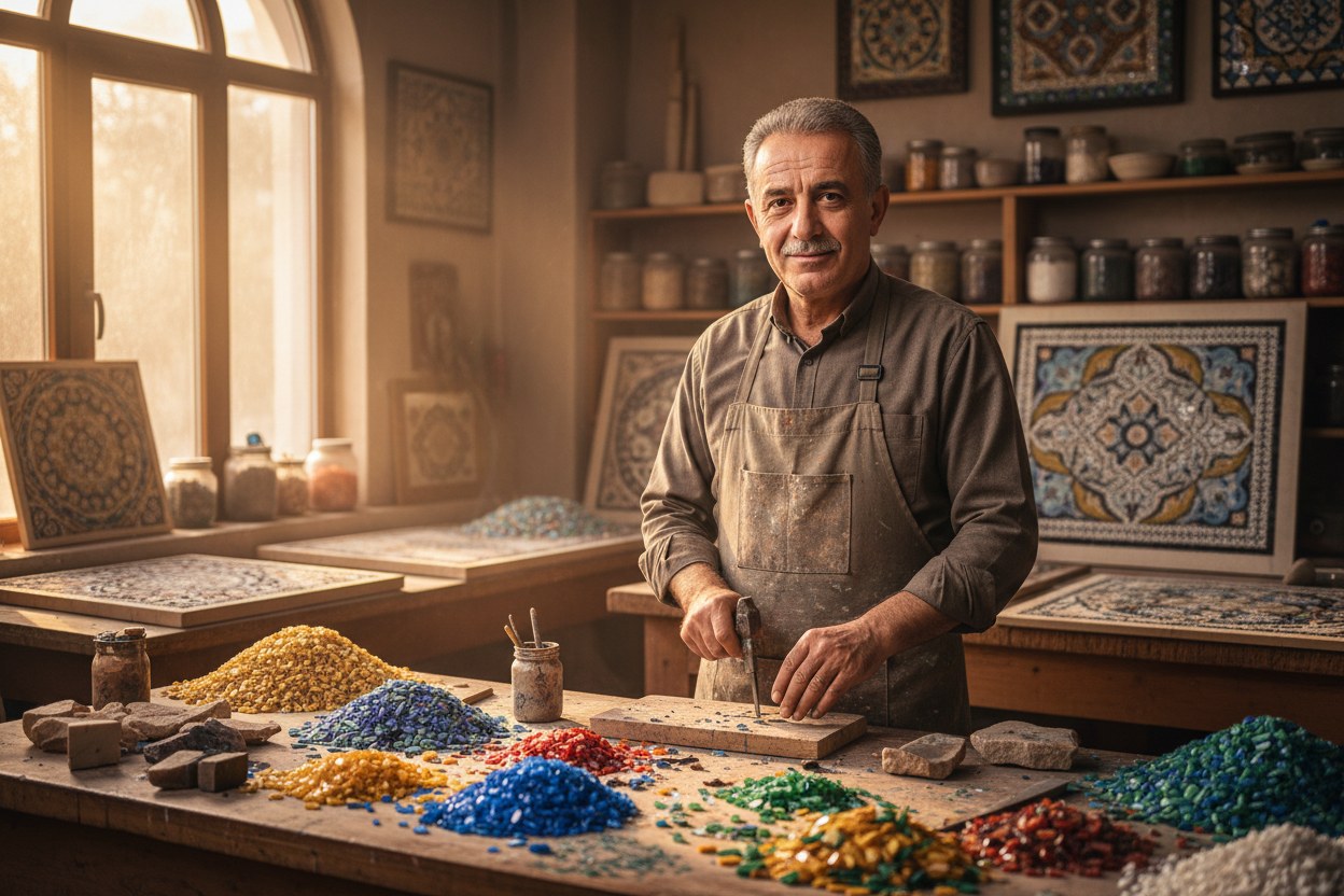 Selim Aydın — Kurucu ve Baş Mozaik Ustası